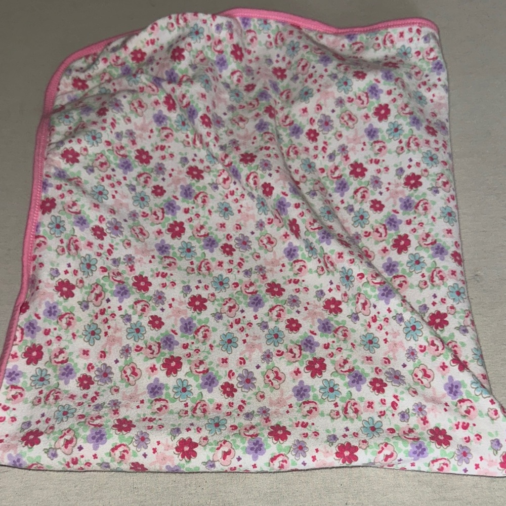 Gerber Floral Multicolor Baby Blanket